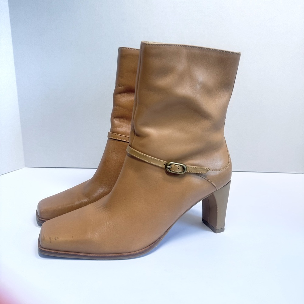 Markon Frannie style ankle boots sz 8 camel color